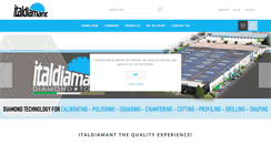 Desktop Screenshot of italdiamant.com